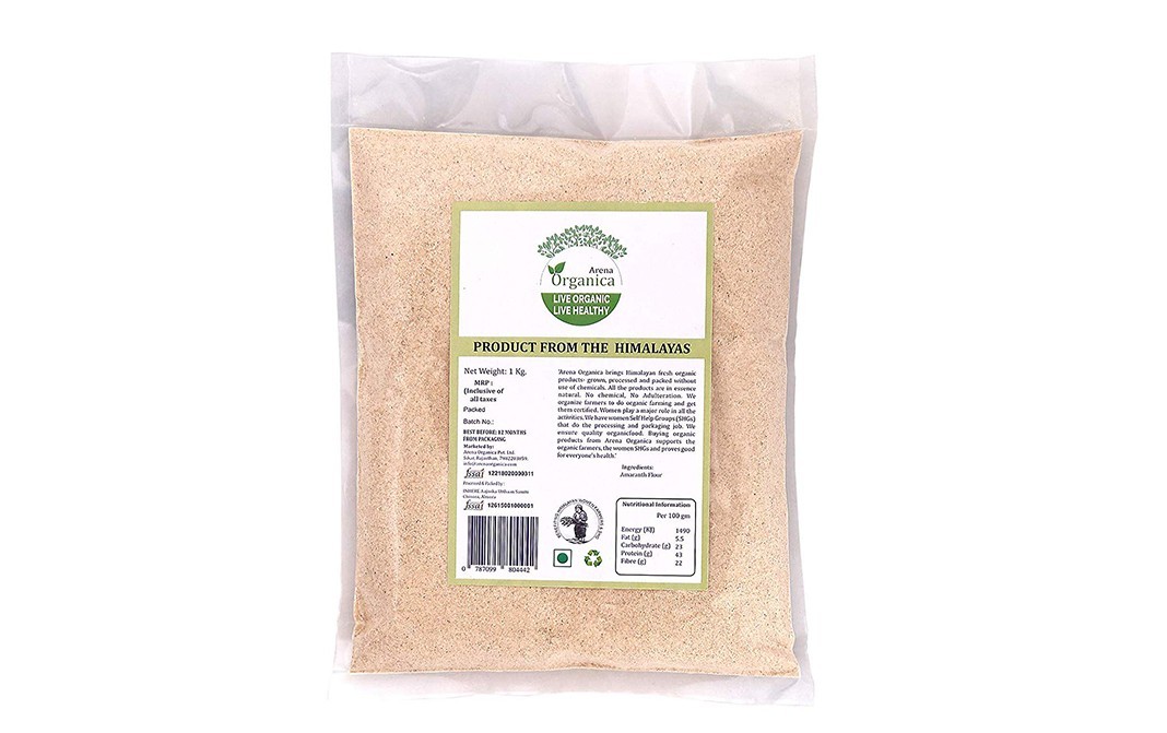 Arena Organica Amaranth Flour    Pack  1 kilogram